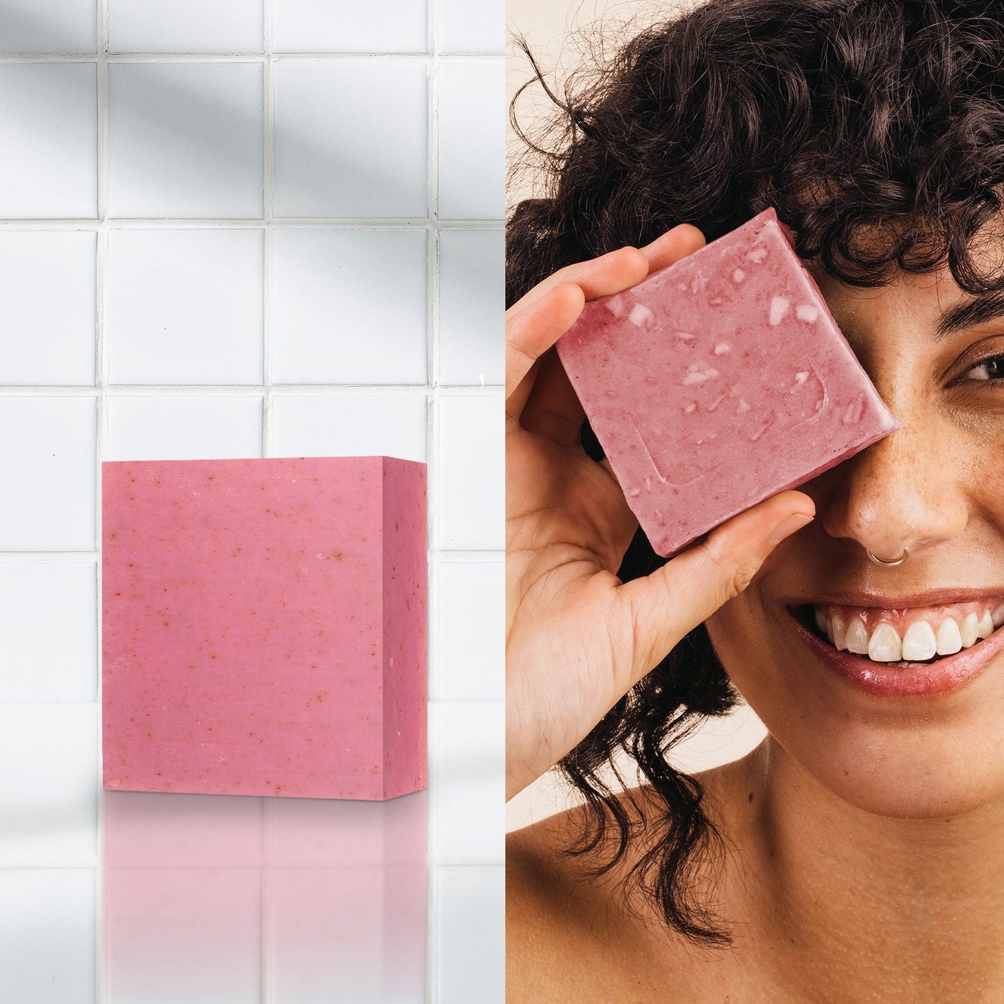 Dr Botanicals La Rose Française Facial Cleansing Bar (Pack of 5) 100g x 5