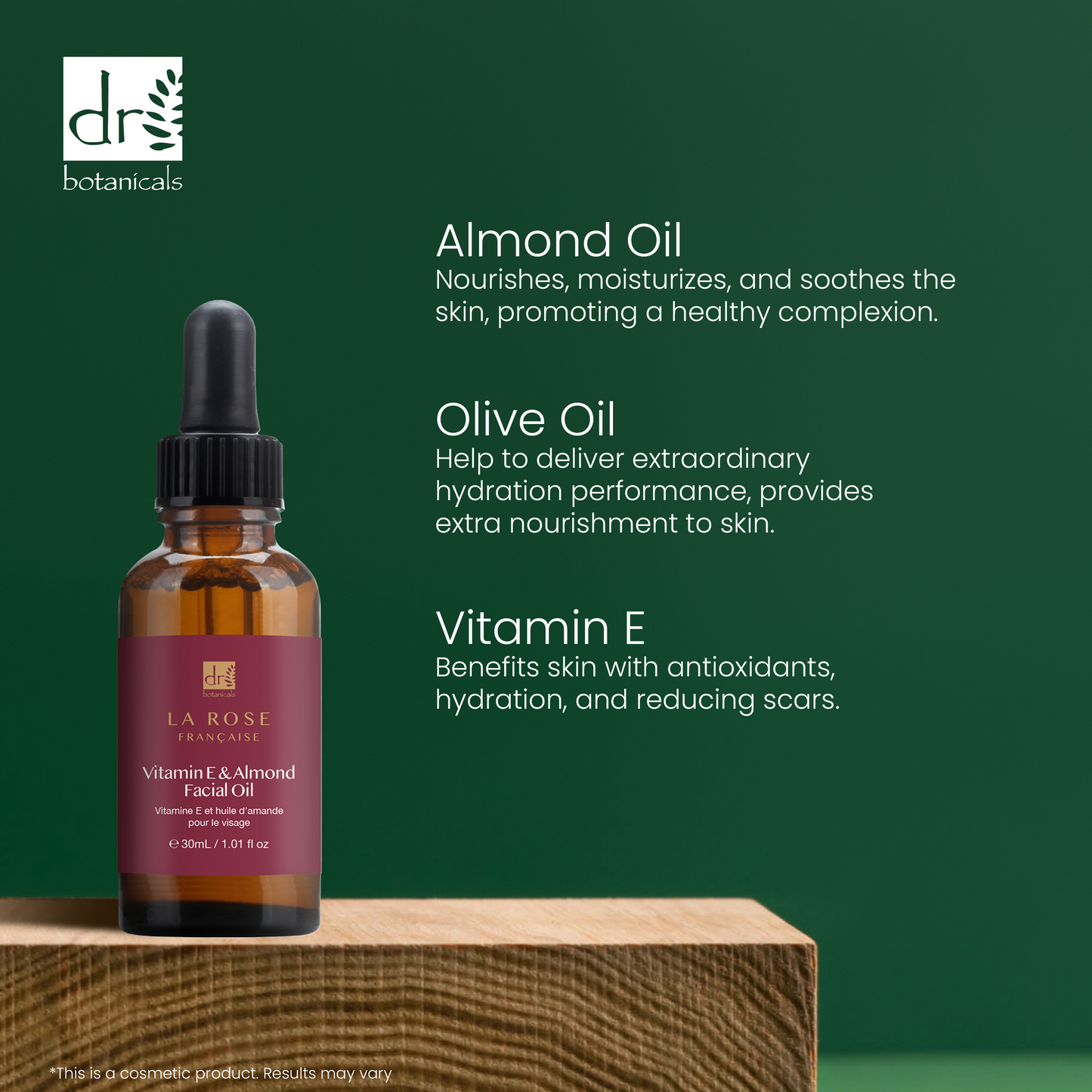 Dr Botanicals La Rose Francaise Facial Oil 30ml
