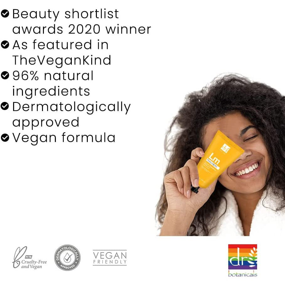 Dr Botanicals Lemon Superfood All-In-One Rescue Butter Moisturiser Duo Kit