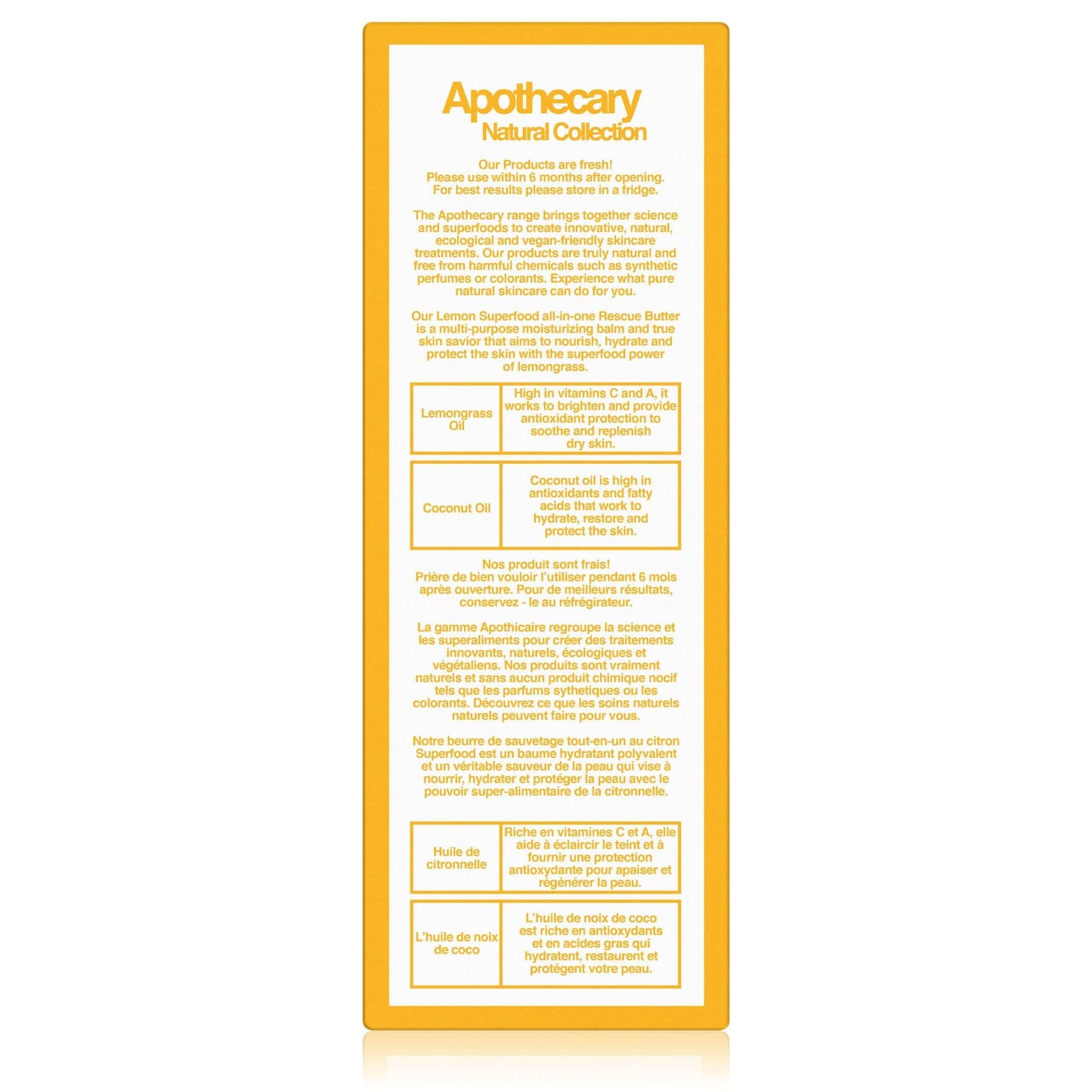 Dr Botanicals Lemon Superfood All-In-One Rescue Butter 50ml