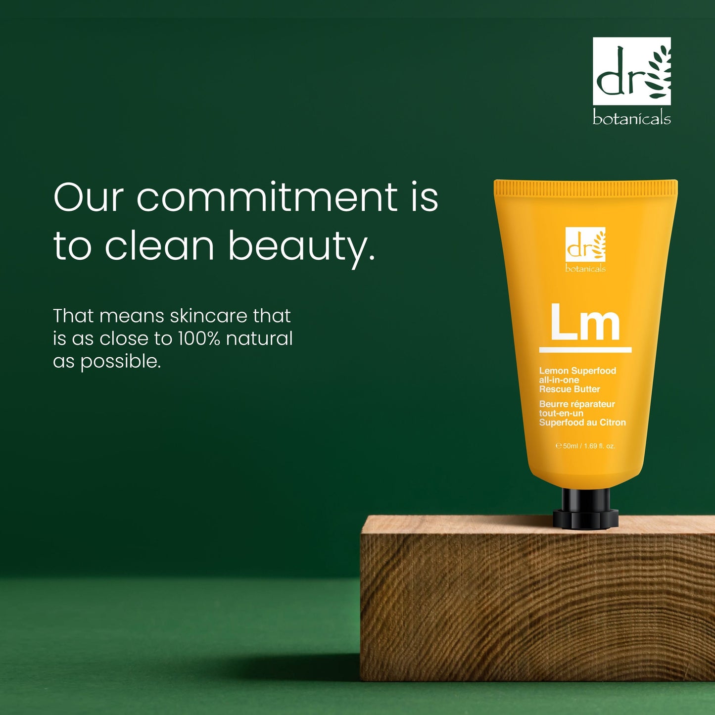 Dr Botanicals Lemon Superfood All-In-One Rescue Butter 50ml