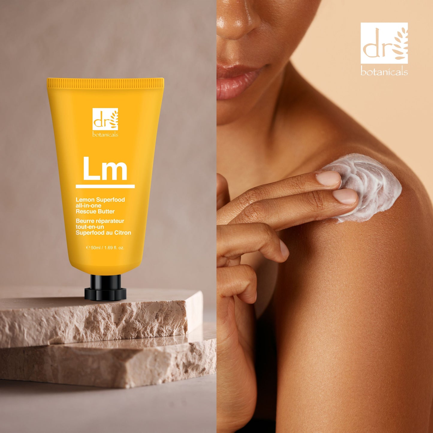 Dr Botanicals Lemon Superfood All-In-One Rescue Butter 50ml