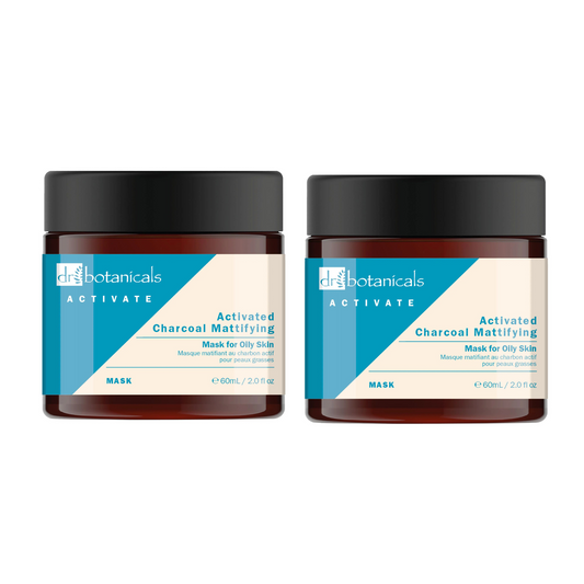 Dr Botanicals Activate Charcoal Mattifying Mask for Oily Skin 60ml