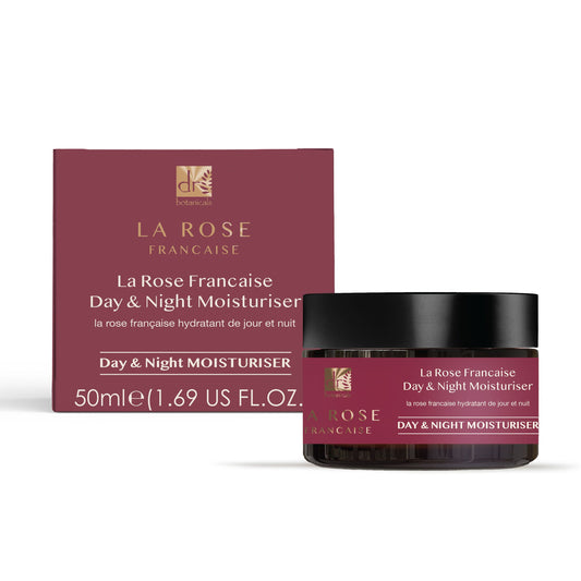Dr Botanicals La Rose Francaise Duo Day & Night Moisturizer 50ml